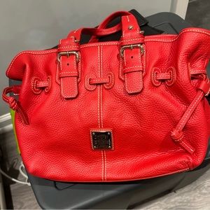 NWT Dooney & Bourke CHIARA Red Handbag